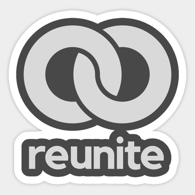 Reunite T Shirt Sticker by MyopiTrendStore